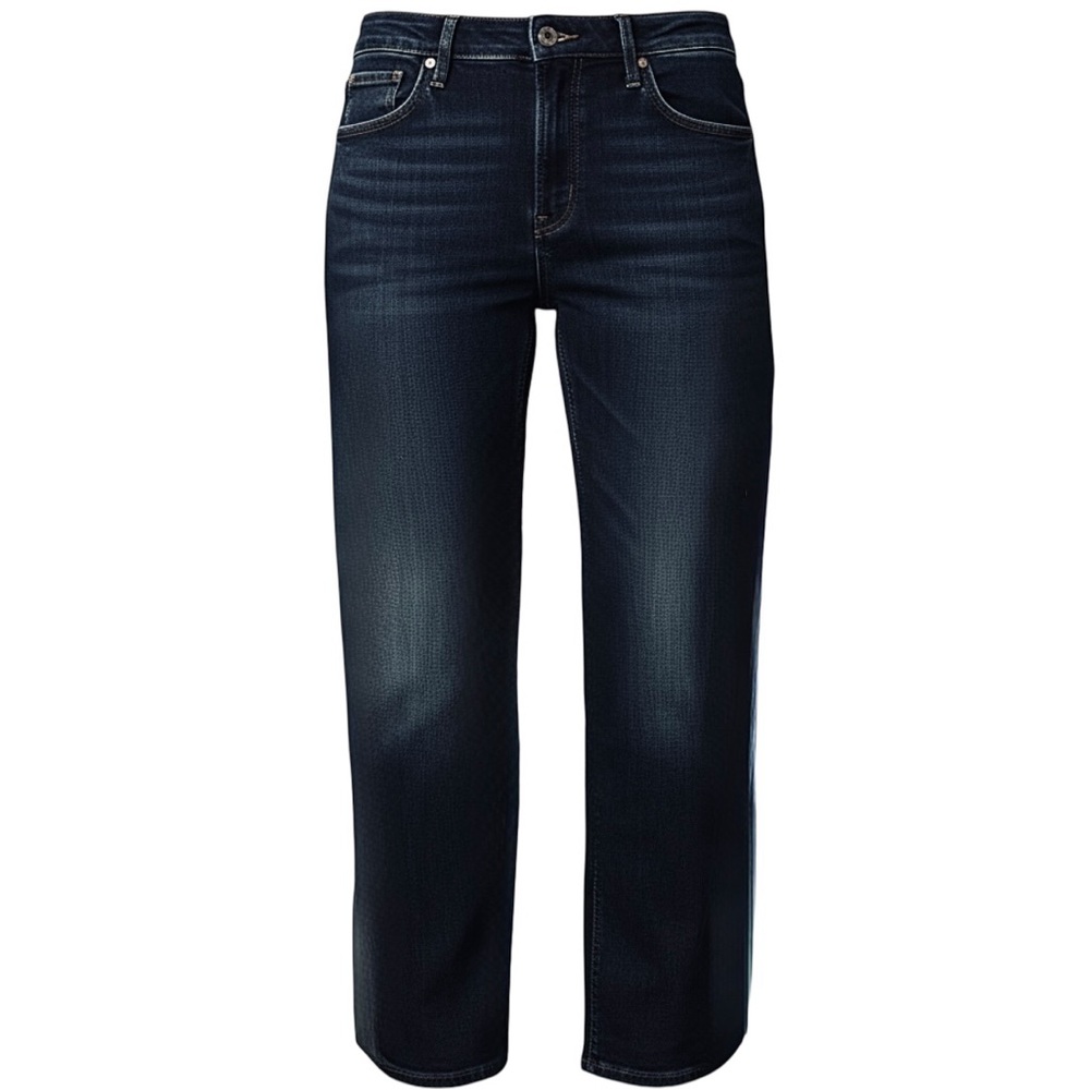 Chaps Madden Straight Leg Dark Wash Stretch Jeans Women’s Size 12 Classic Fit